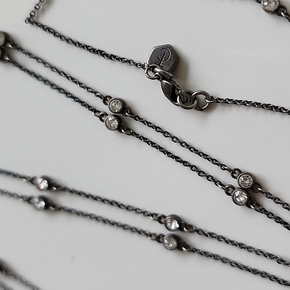 Touchstone Crystal Timeless Treasure necklace Silver Ox - Picture 4 of 5